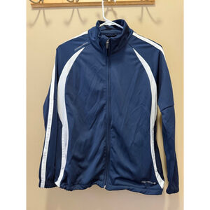 Boys Track Jacket Size Large Stormtech Performance Navy Blue